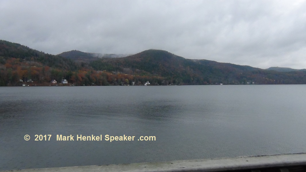 Lake Morey Resort – Fairlee, VT – Panorama View of Lake Morey from Left to Right #4